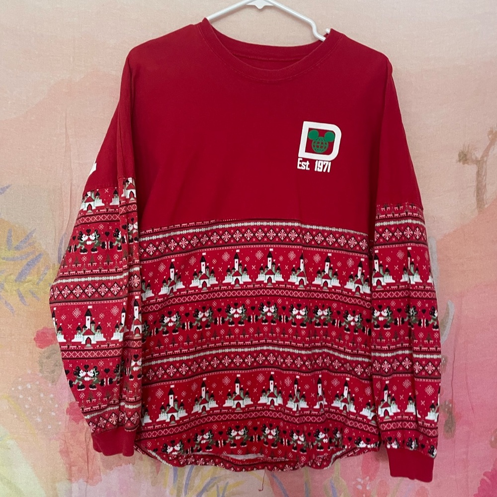 Walt Disney World Christmas Fair Isle Spirit Jersey